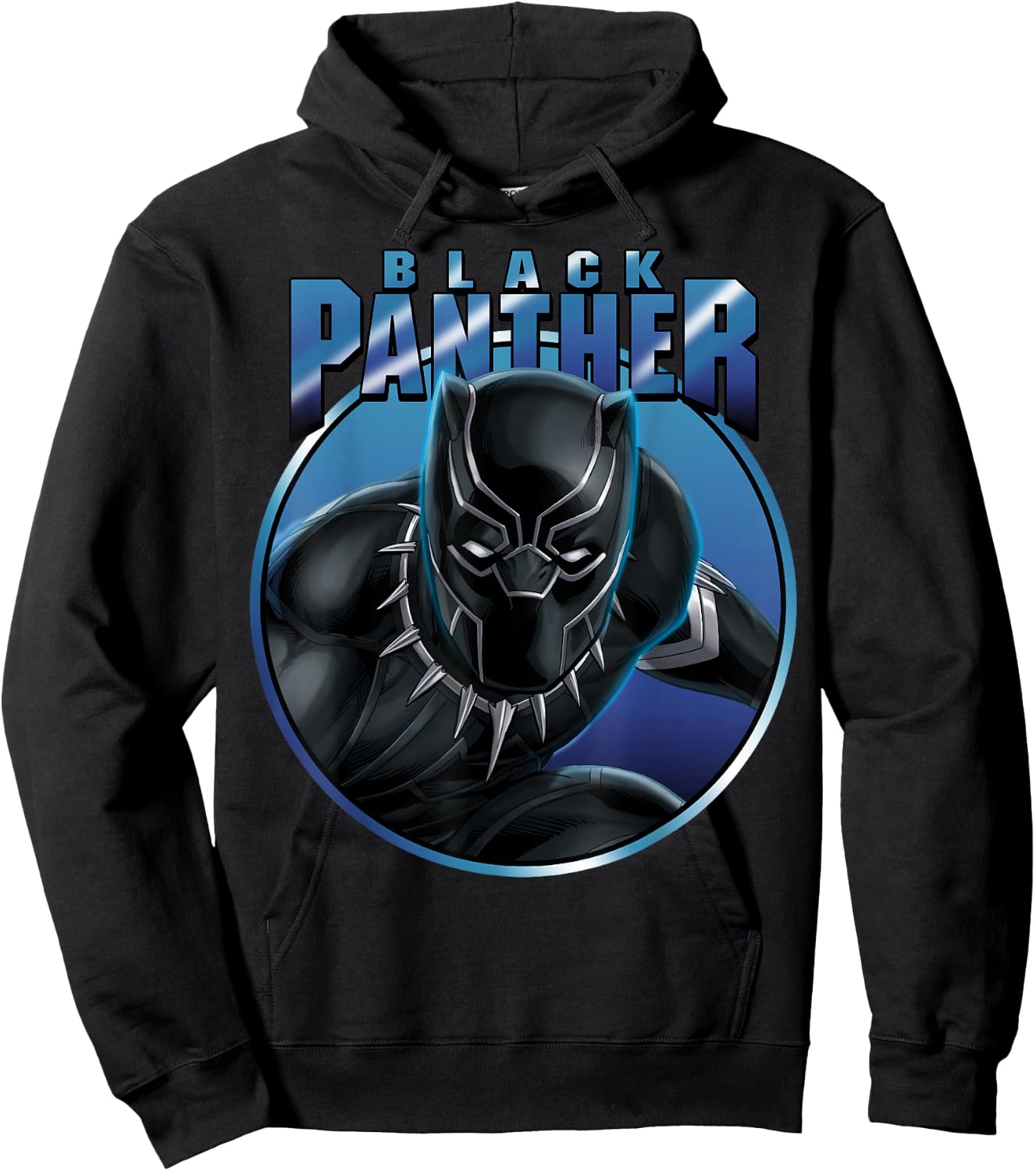 Marvel Avengers Black Panther Circle Portrait Small Hoodie - Hoodie | Black