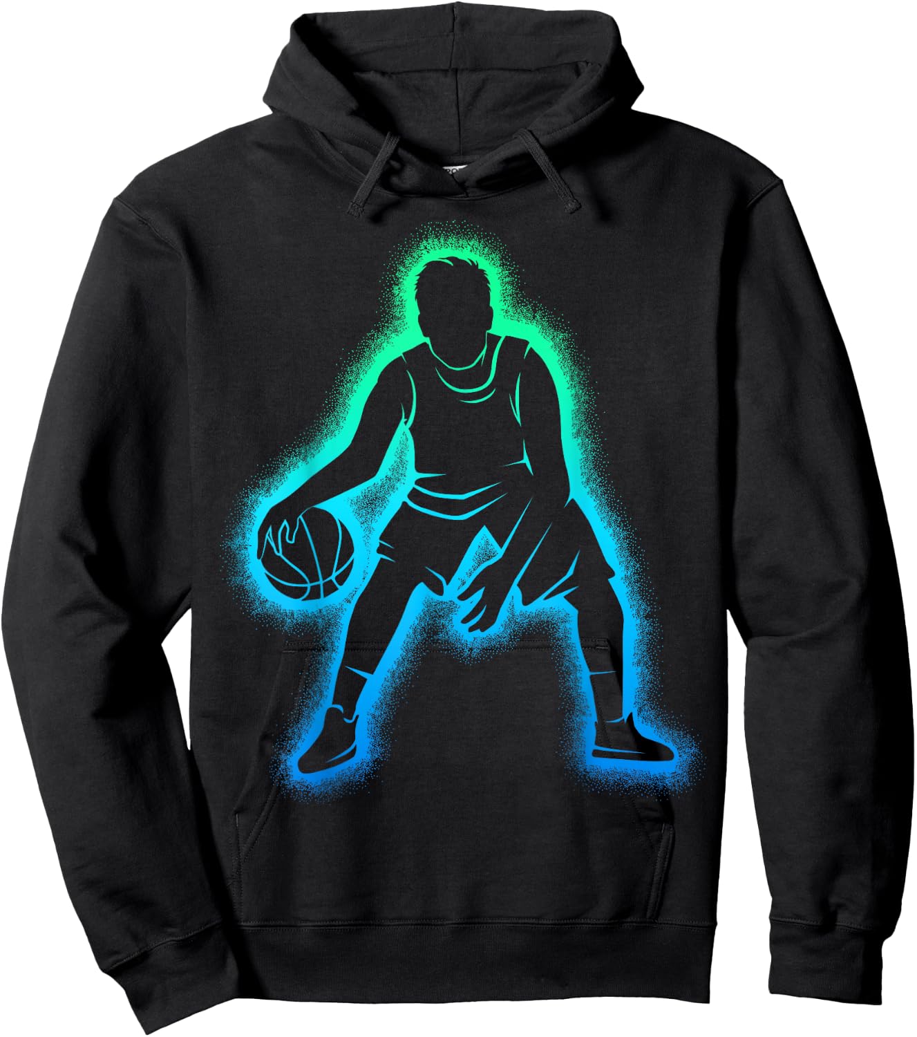 Basketball Basketballer Kinder Jungen Herren Hoodie - Hoodie | Black