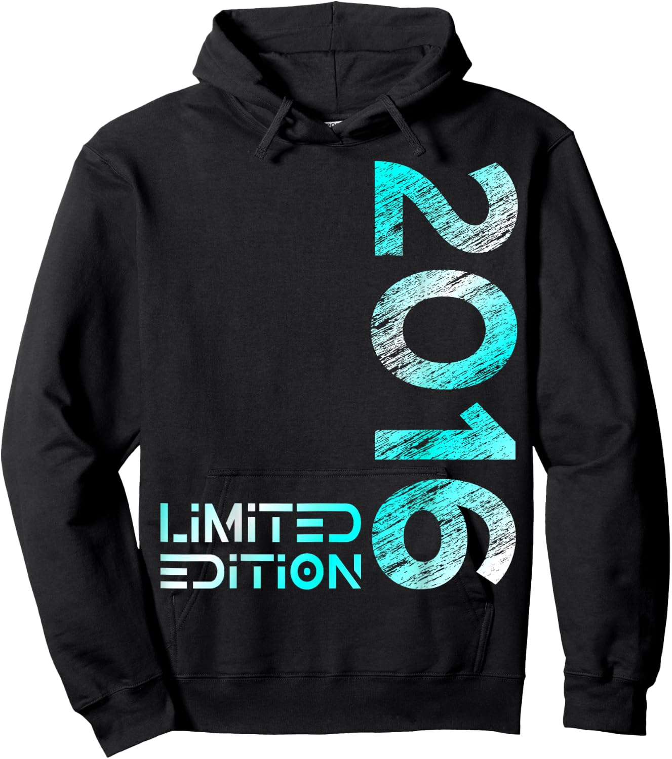 Kids 8th Birthday Limited Edition Vintage 2016 Boy Girl , black Hoodie - Hoodie | Black