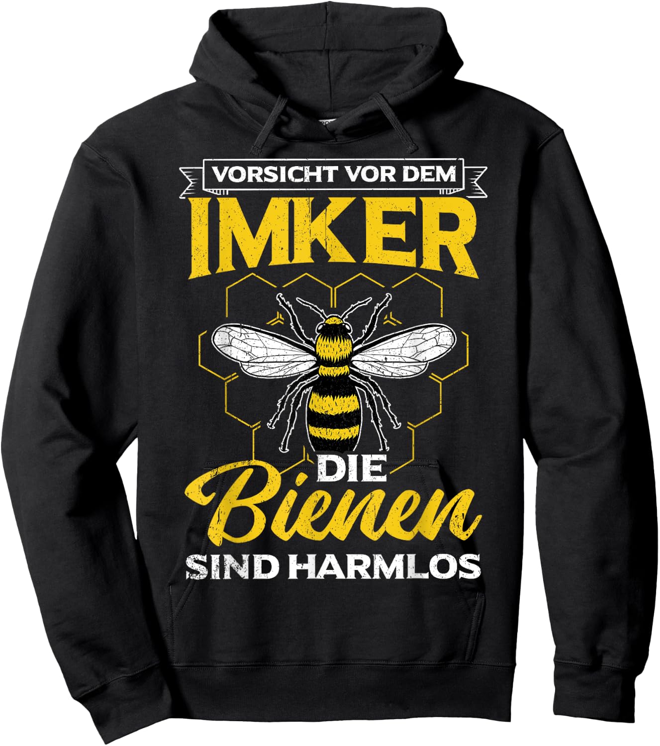 Bienen Fan Bienenboss Hobbyimker Bienenliebhaber Imker Hoodie - Hoodie | Black
