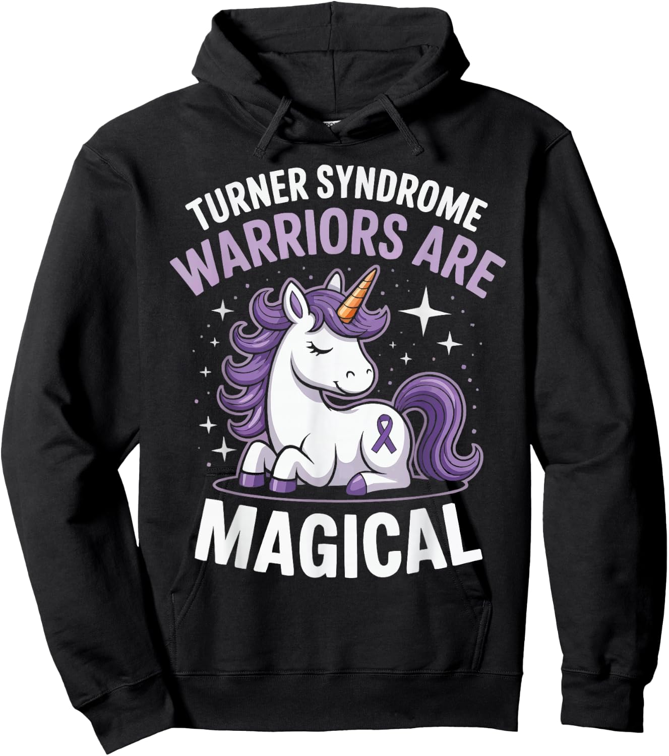 Turner Syndrome Support Genetic Disease Chromosome Hoodie - Hoodie | Black