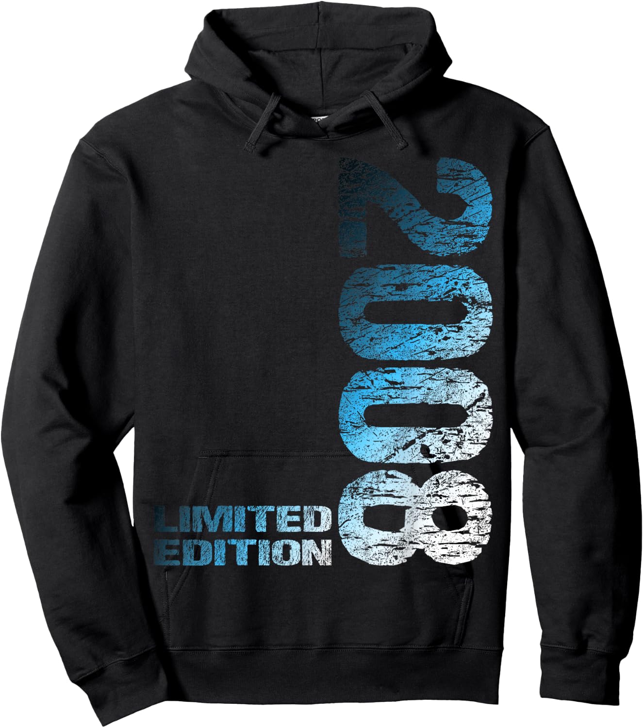 15th Birthday 2008 Limited Edition Boy Girl , black Hoodie - Hoodie | Black