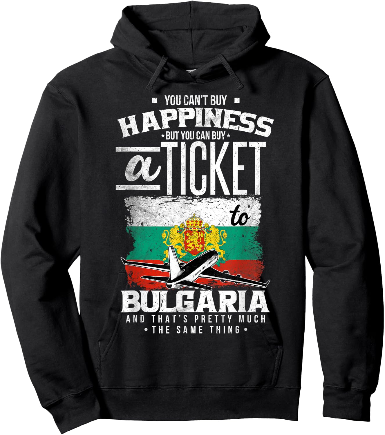 Bulgarian Flag Hoodie - Hoodie | Black