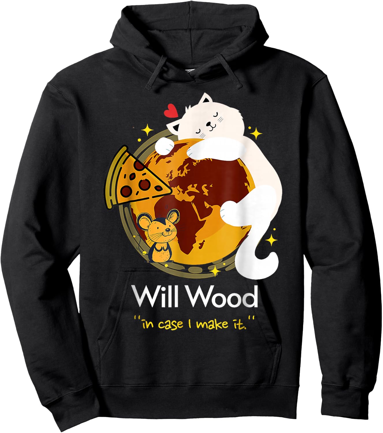 Vintage Funny In Case I Make It Classic Will Basic Wood Hoodie - Hoodie | Black