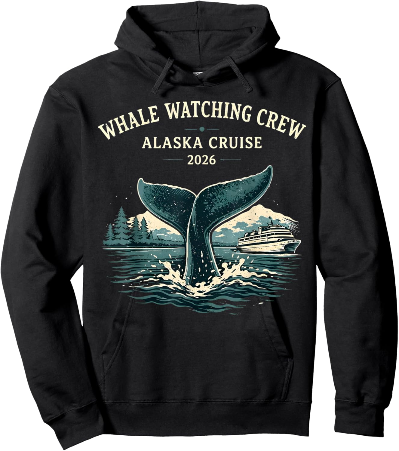 Watching Family Trip Hoodie - Hoodie | Black