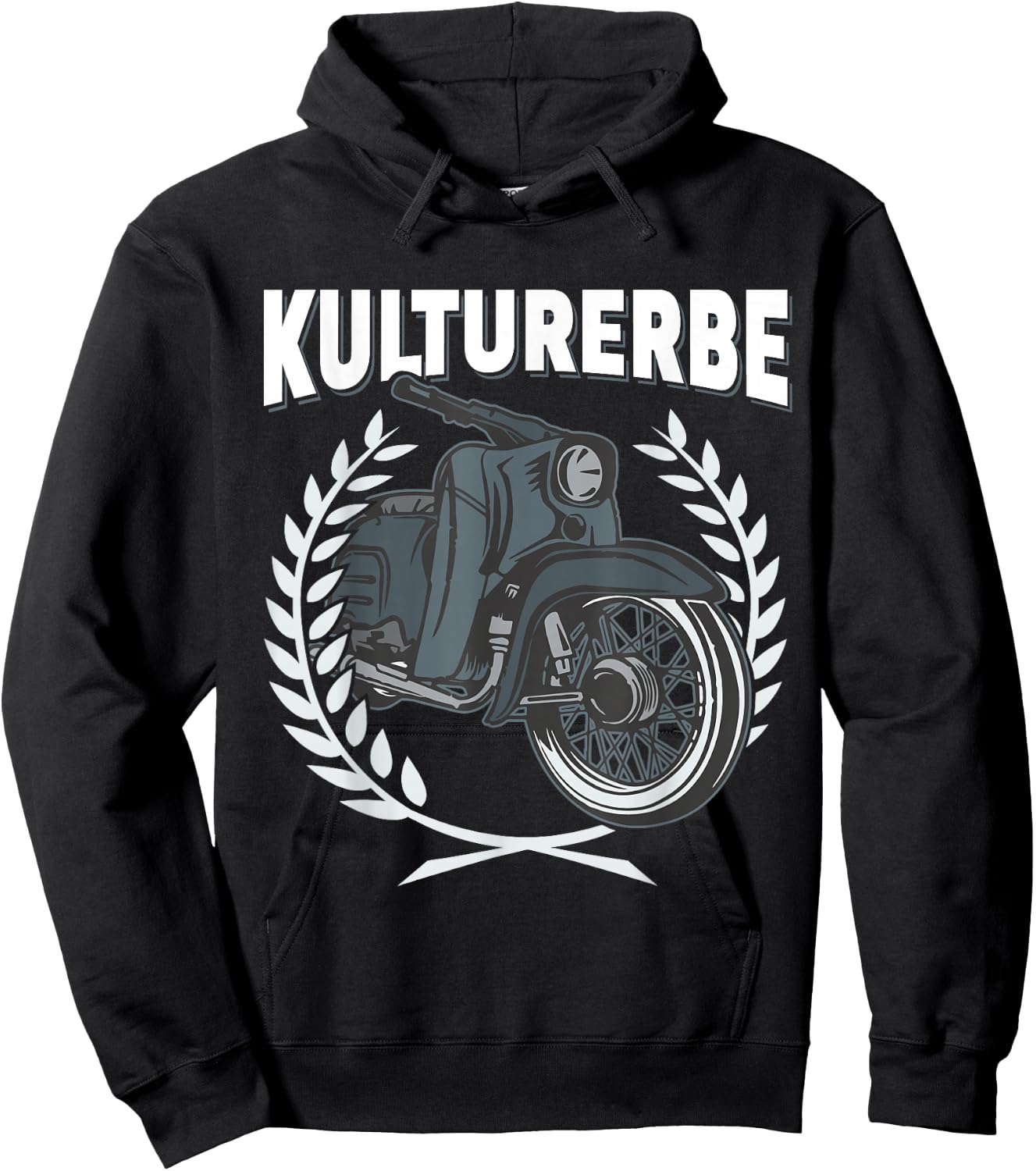 Kulturerbe KR51 Simson Moped Hoodie - Hoodie | Black