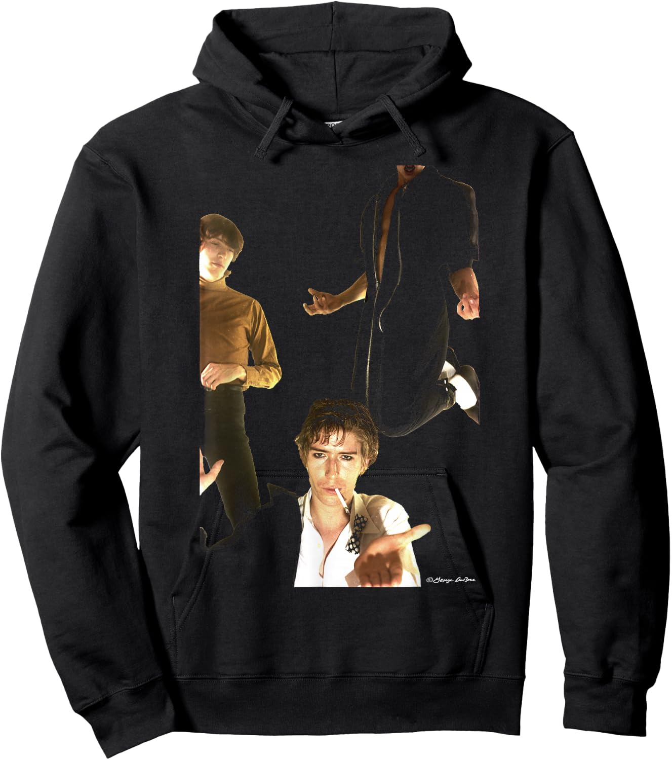 The Psychedelic Furs Photo For Interview By George DuBose Hoodie - Hoodie | Black