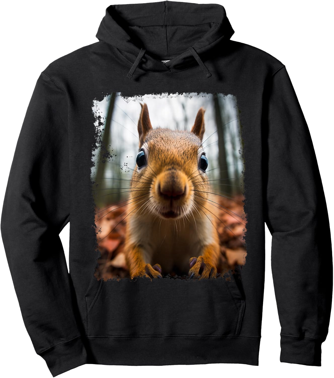A Squirrel Hoodie - Hoodie | Black