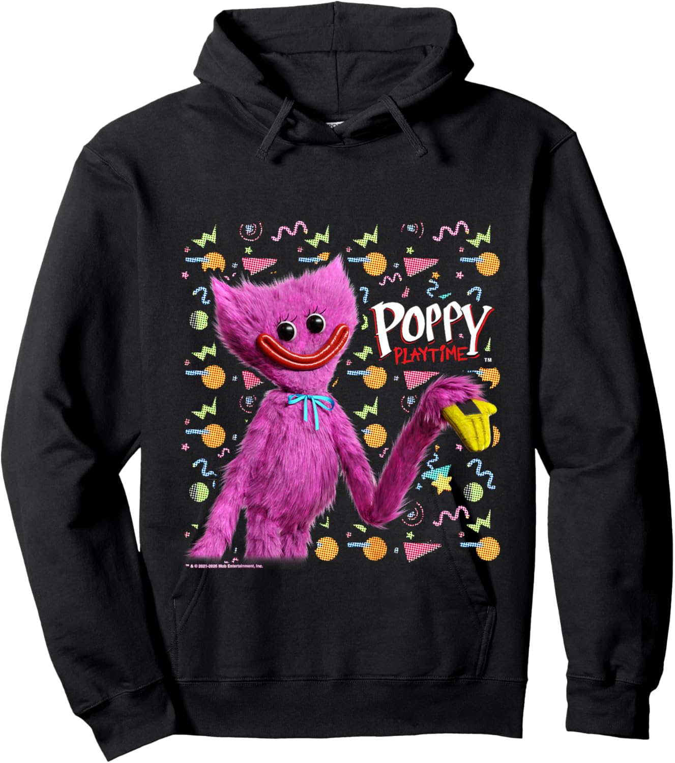 Enfant Poppy Playtime Kissy Missy Smile pour Enfants Hoodie - Hoodie | Black
