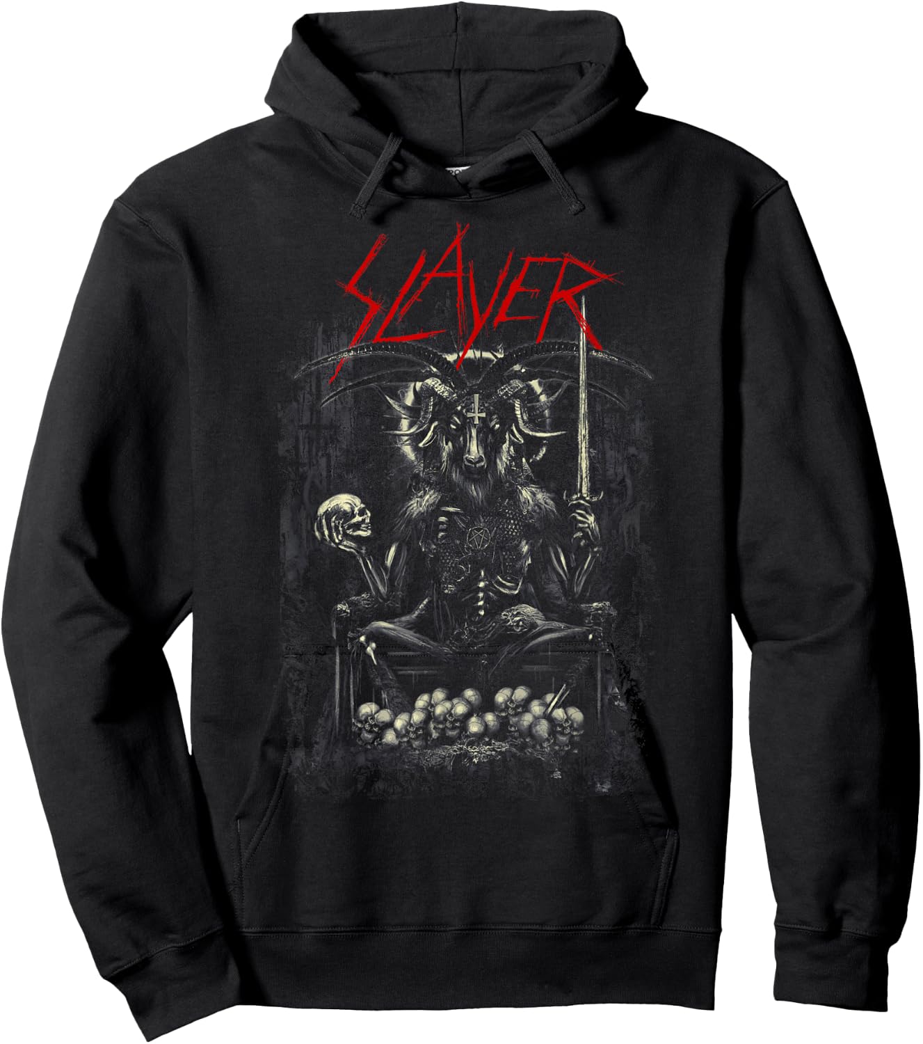 Slayer Reigning Goat Re-Color Hoodie - Hoodie | Black