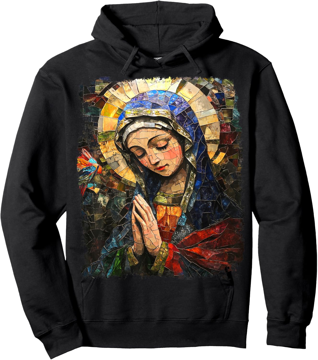 The Virgin Mary Catholic Church Hoodie - Hoodie | Black