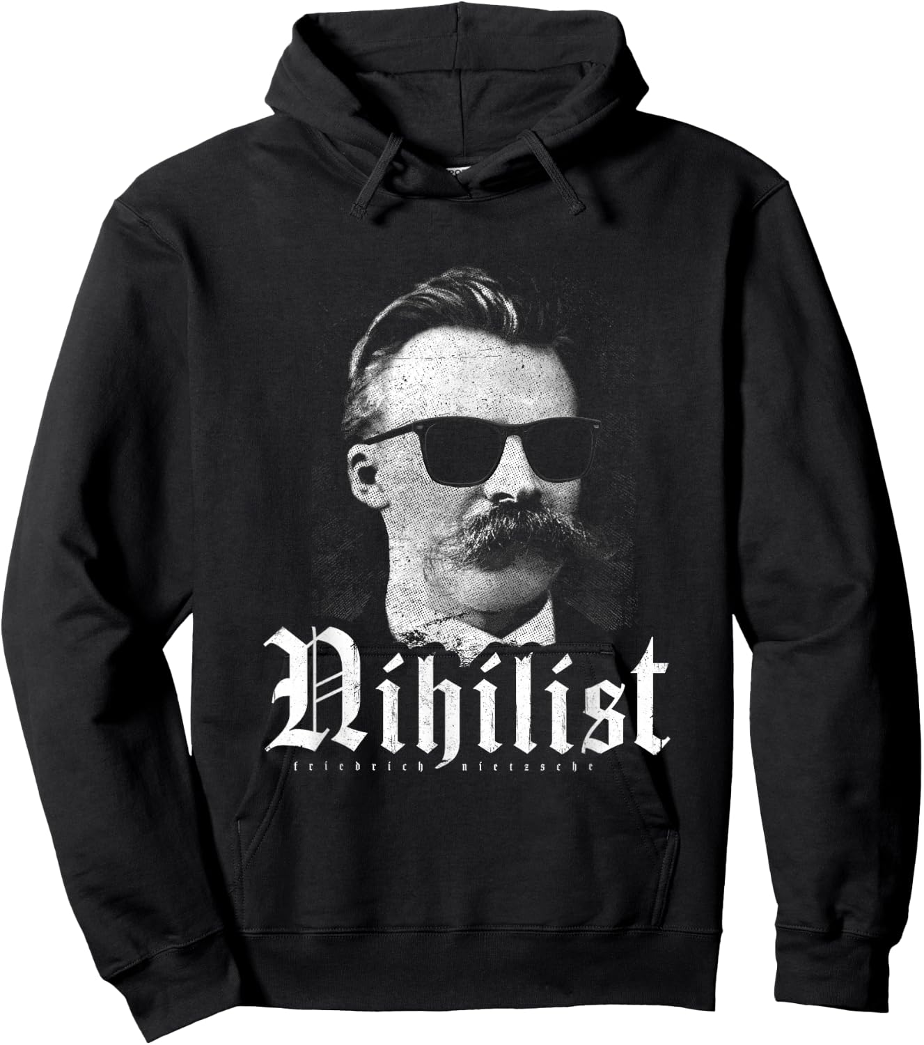 Nihilist Nihilismus Ethik Philosophie Friedrich Nietzsche Hoodie - Hoodie | Black