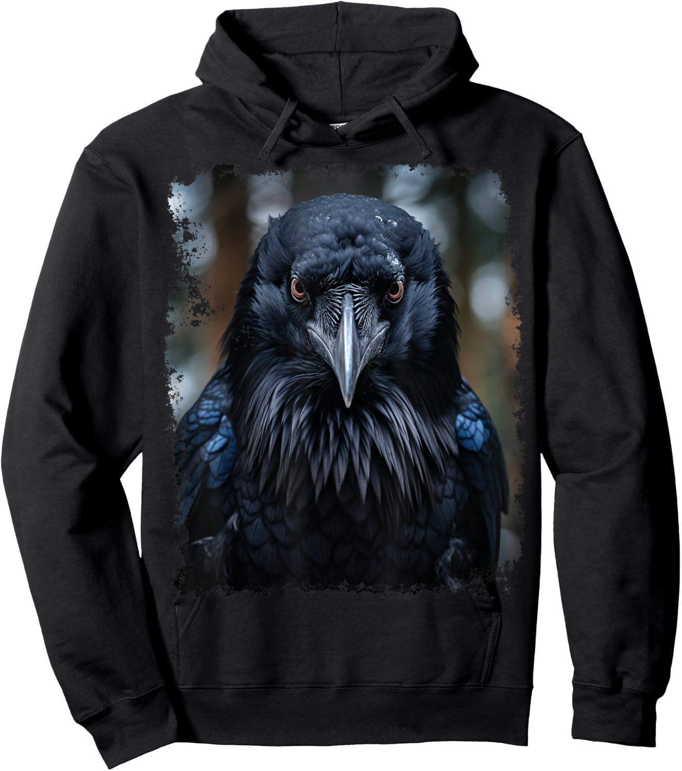 A Crow Raven Hoodie - Hoodie | Black
