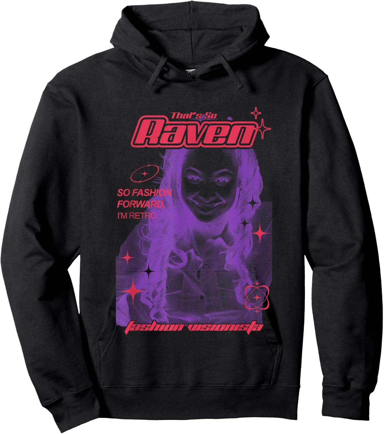 Disney That's So Raven Fashion Visionista Retro Poster Hoodie - Hoodie | Black