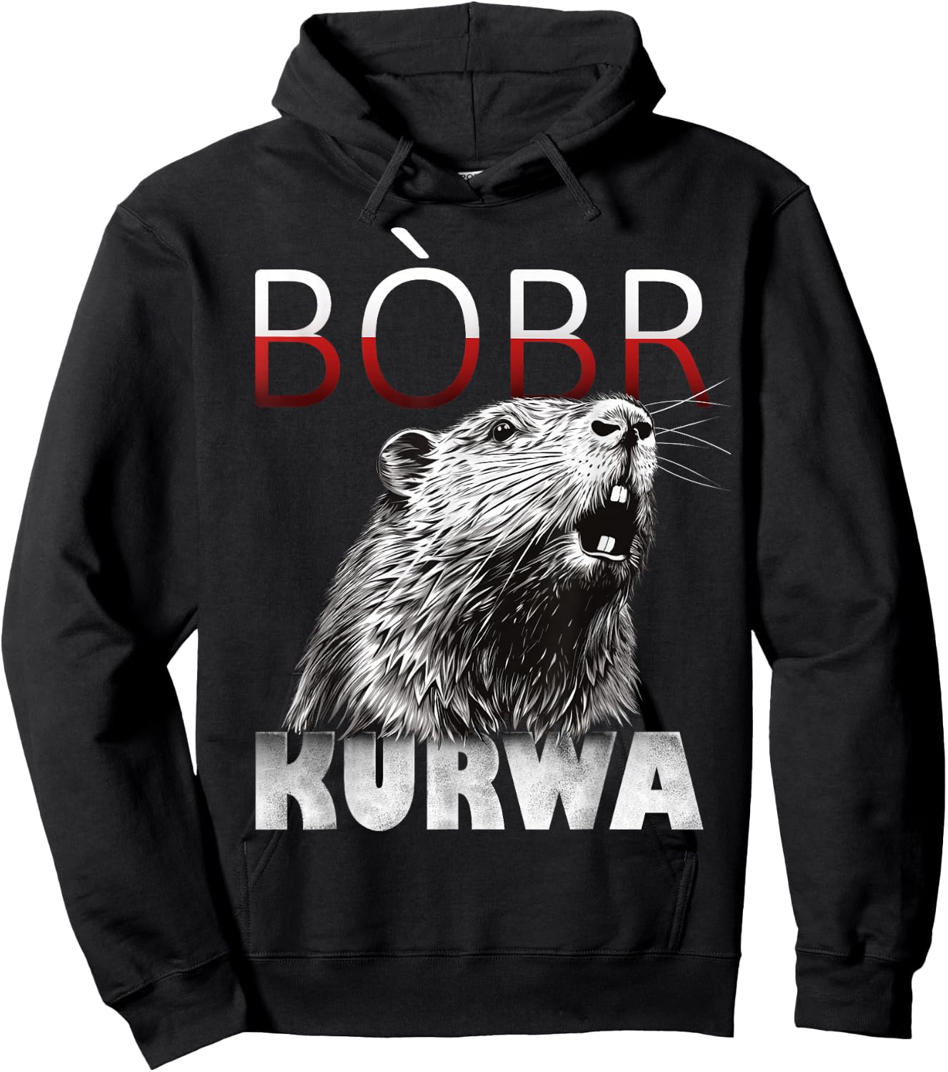 Bobr Kurwa - Bober Beaver Bobr Hoodie - Hoodie | Black