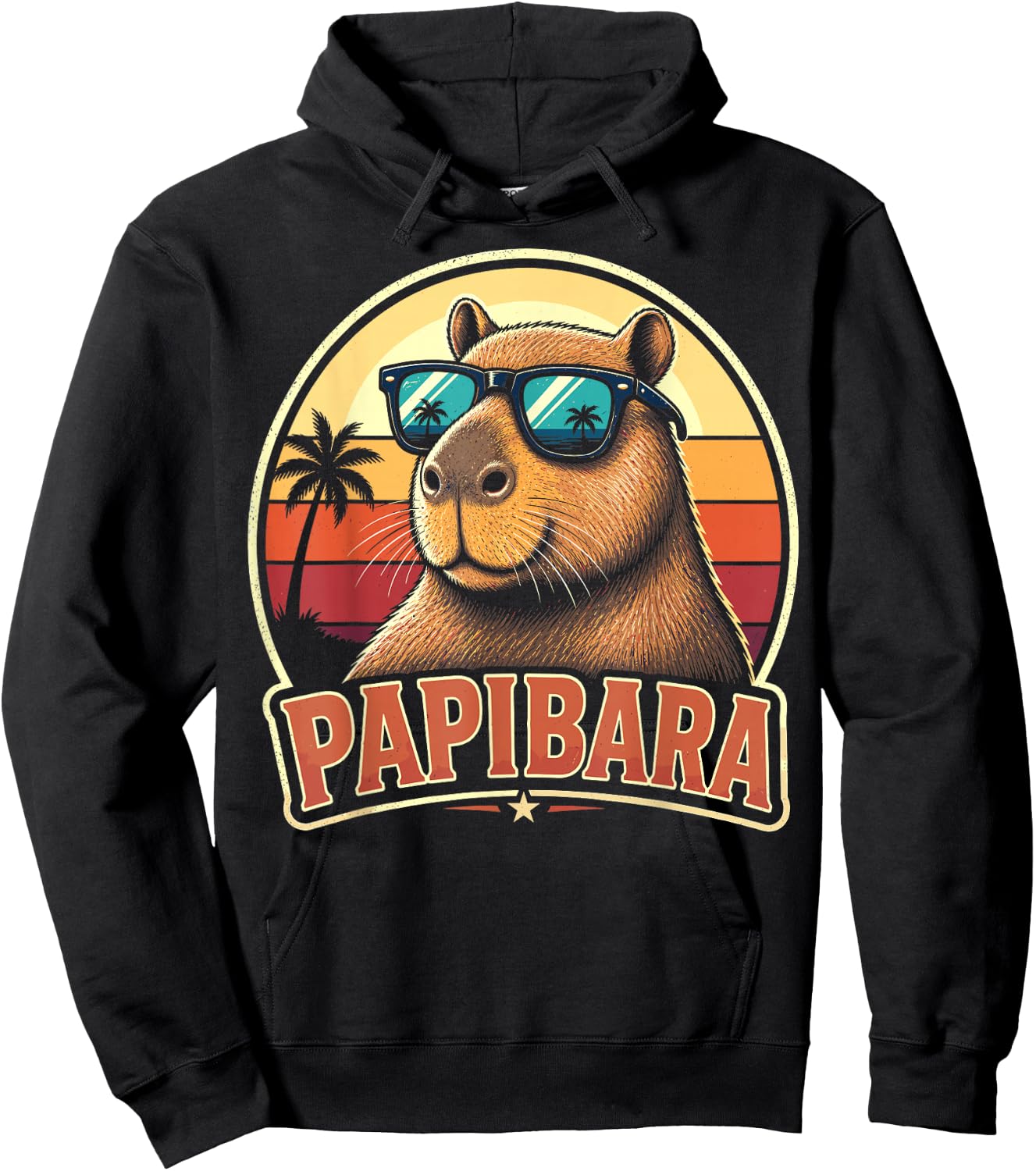 Papa Geschenk Papa Vatertag Shirt Herren Lustig Papa Hoodie - Hoodie | Black