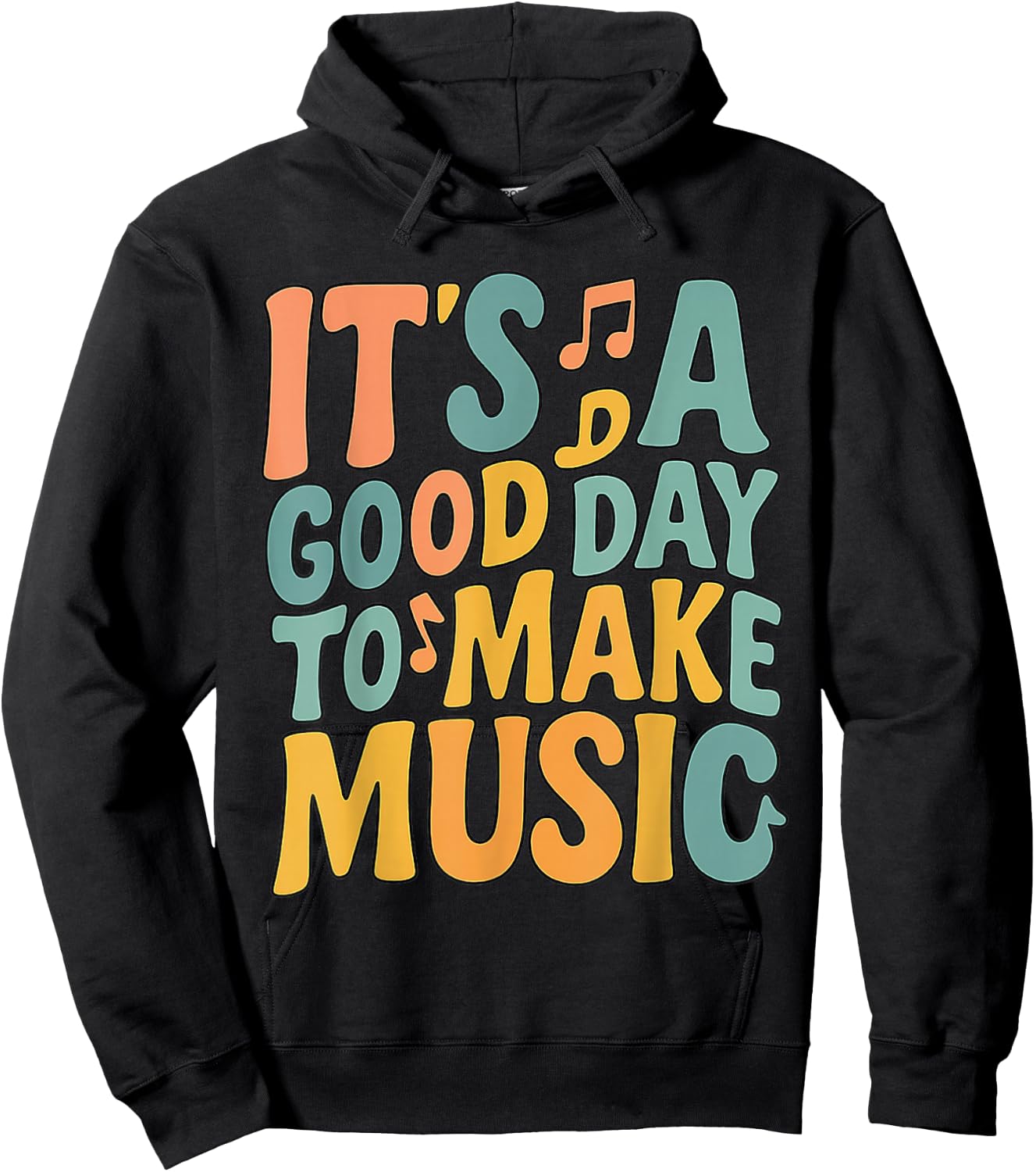 Cute for Family Music Lover Matching Party or Trip Hoodie - Hoodie | Black