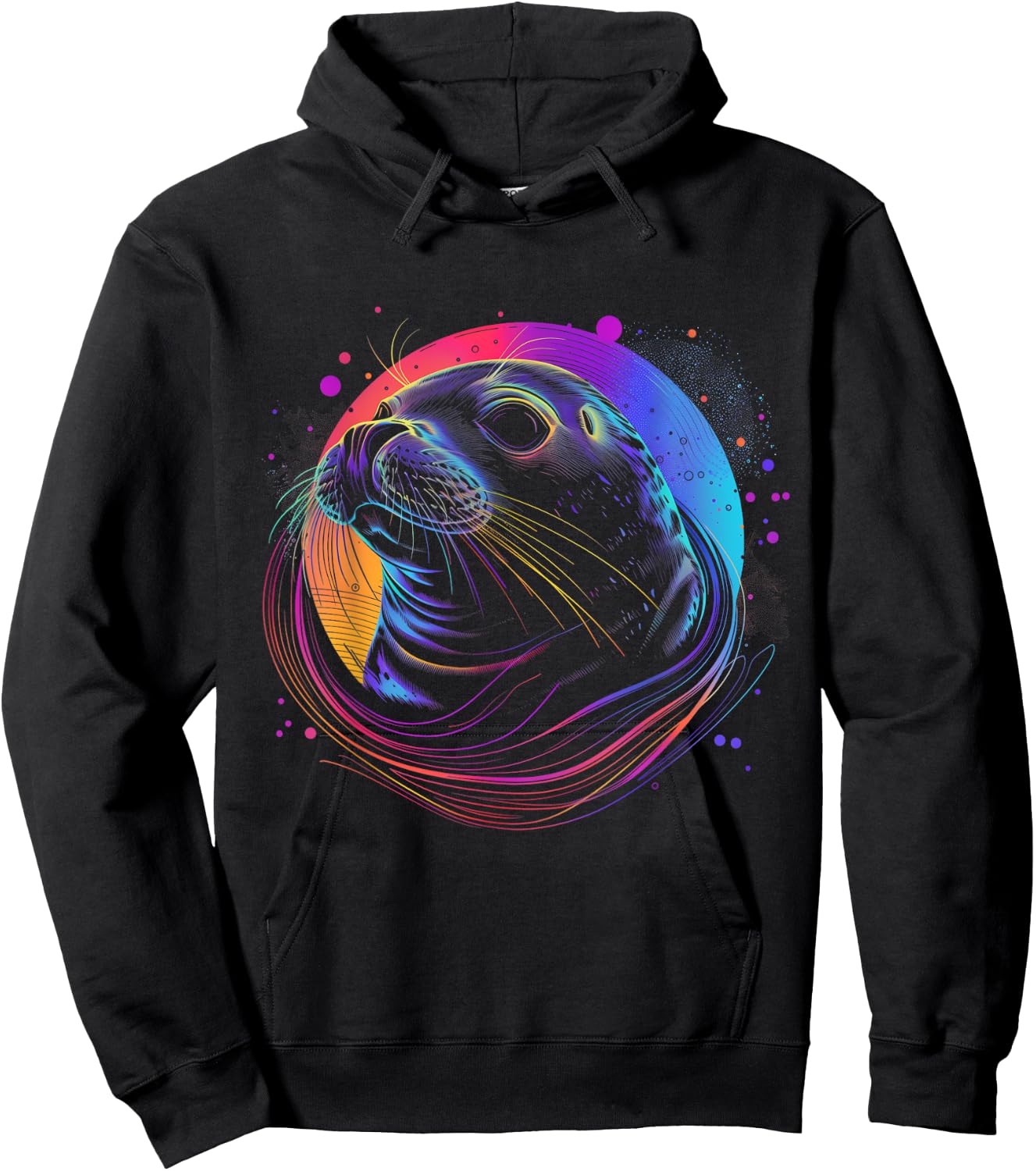 Seal Sea Lion Ocean Animal Hoodie - Hoodie | Black