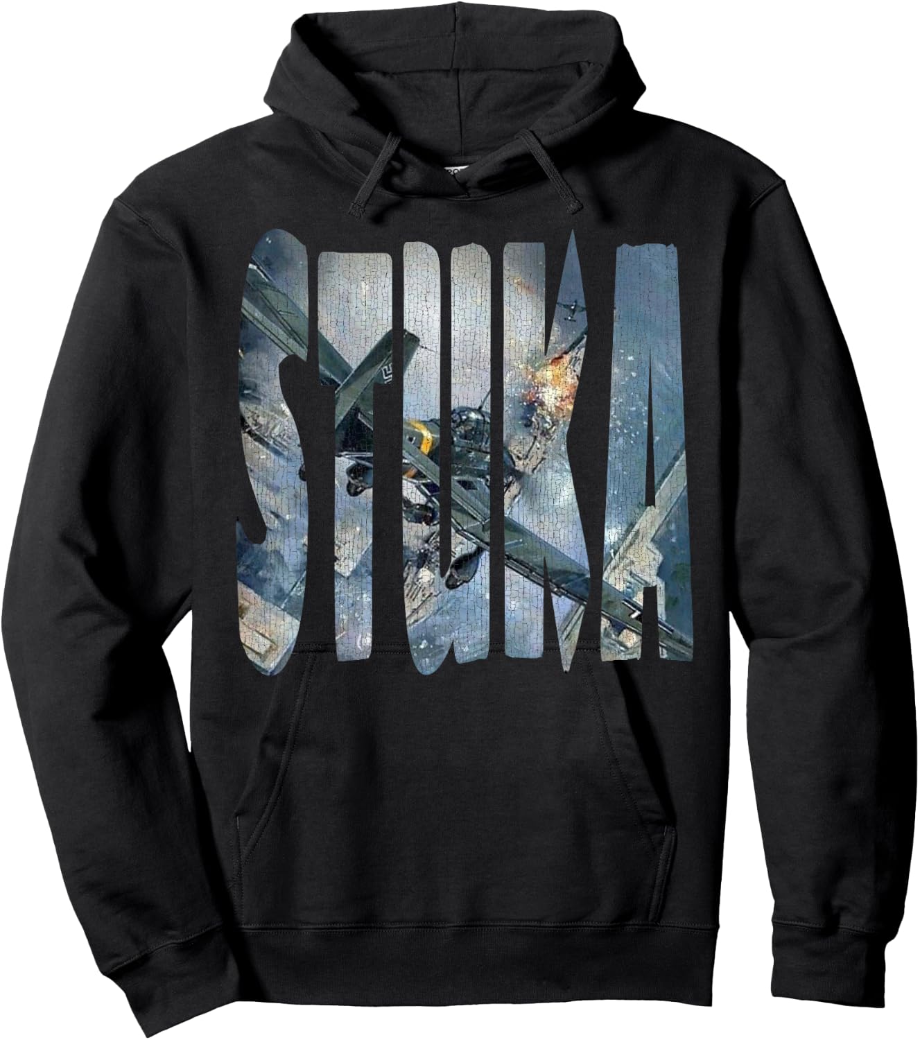 Stuka Junkers Ju 87 WW2 German Warbird Aviation Hobbyist Hoodie - Hoodie | Black