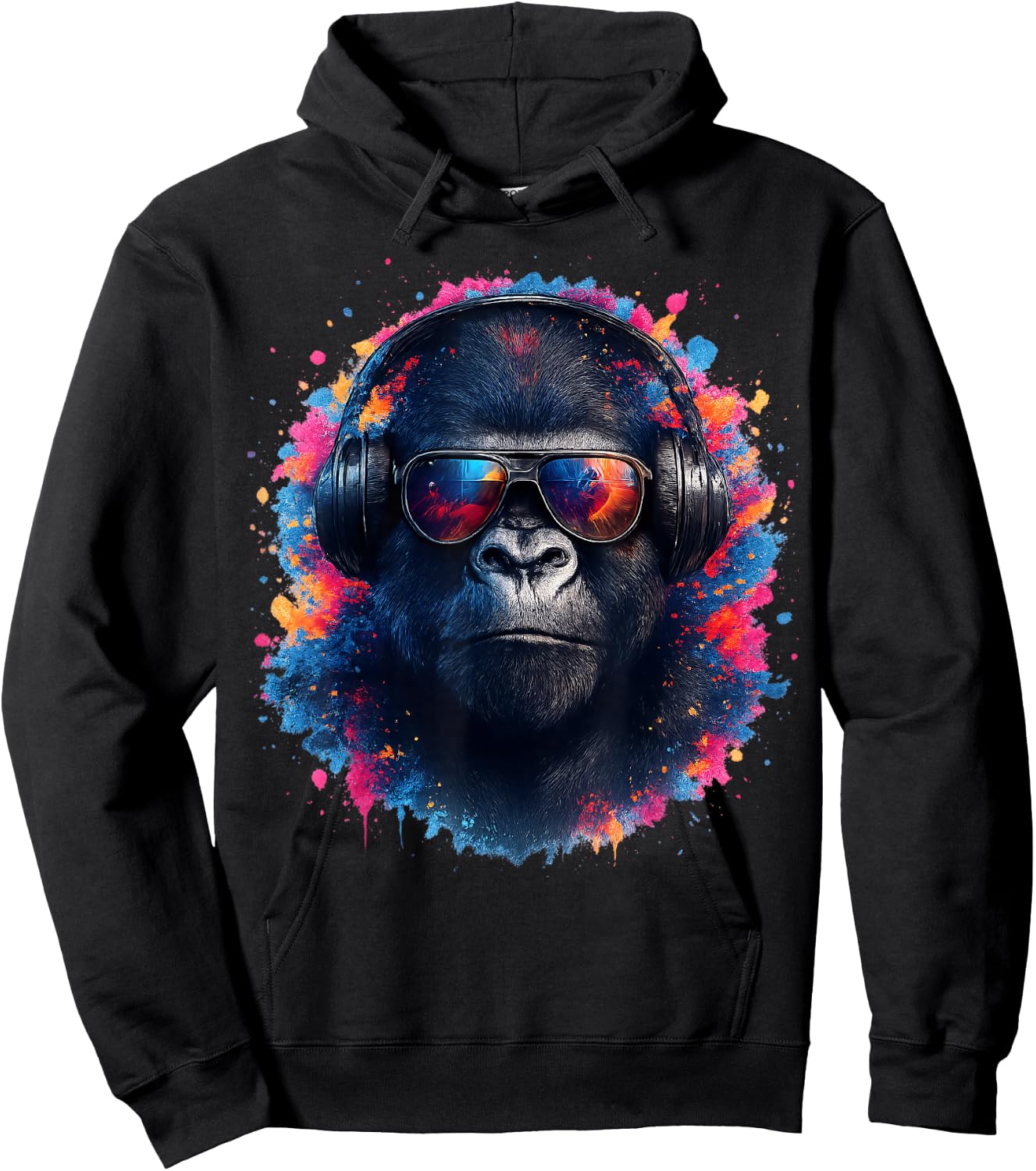 Techno House Electro Minimal Goa PSY Trance Acid Rave DnB Hoodie - Hoodie | Black