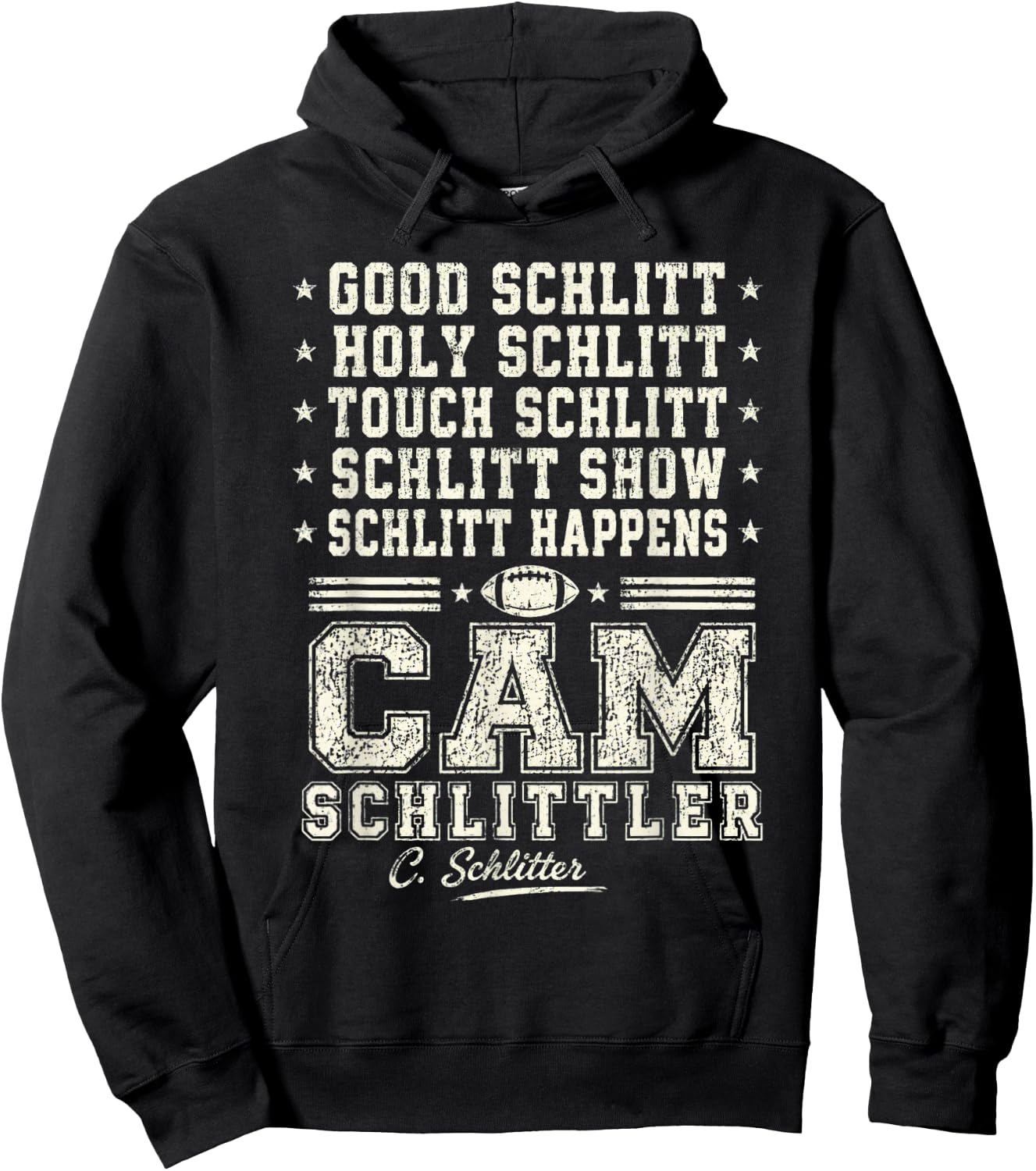Good Schlitt Holy Schlitt Cam Schlittler Baseball Sarcastic Hoodie - Hoodie | Black