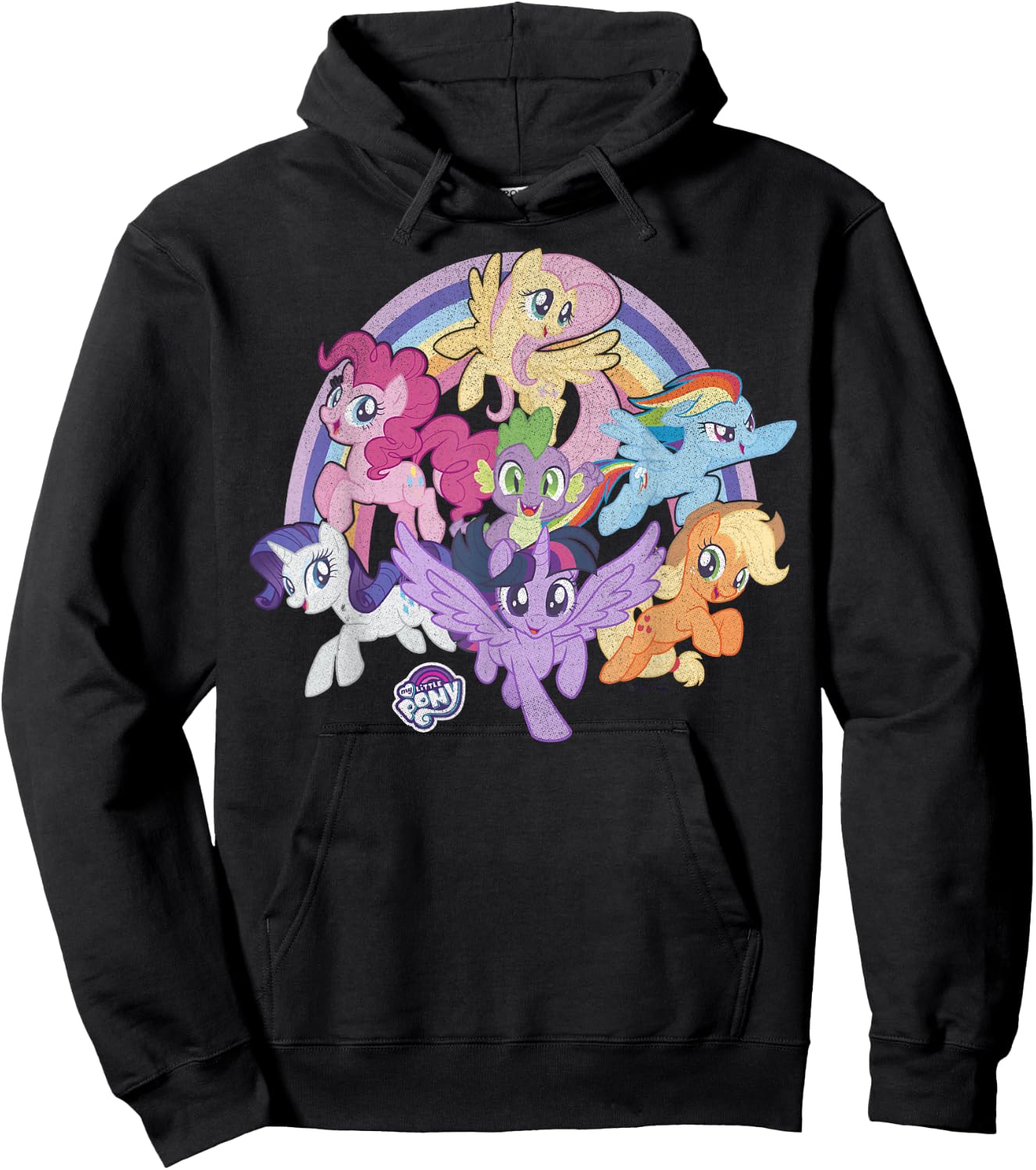 My Little Pony: Friendship is Magic Group Shot Hoodie - Hoodie | Black