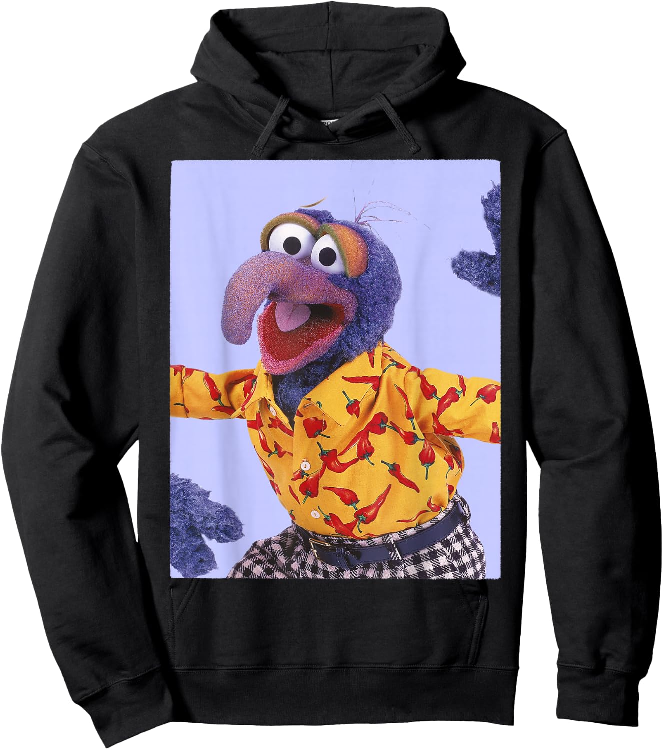 Disney The Muppets Gonzo Portrait Small Hoodie - Hoodie | Black