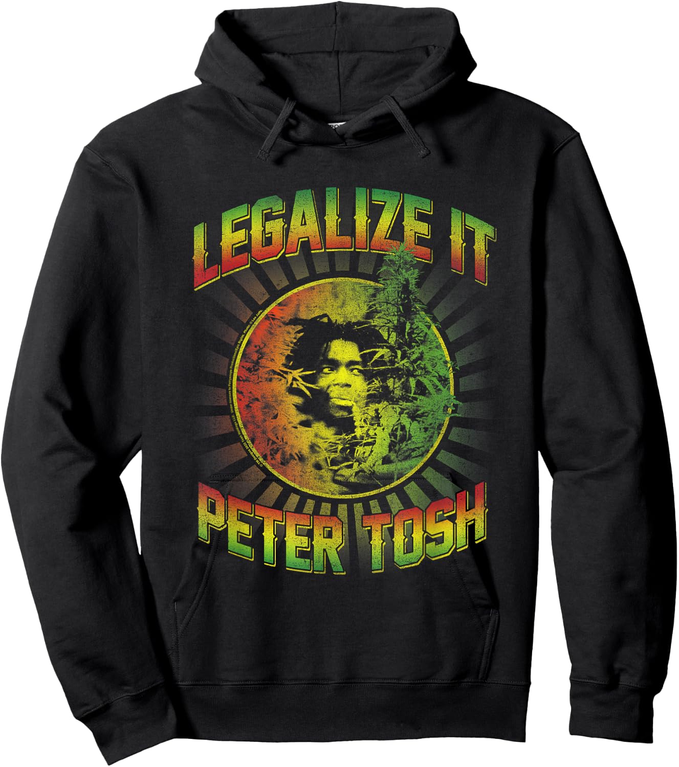 Peter Tosh Legalize It Hoodie - Hoodie | Black