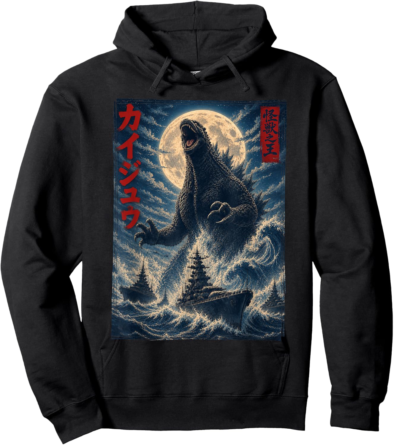Kaiju Hoodie - Hoodie | Black