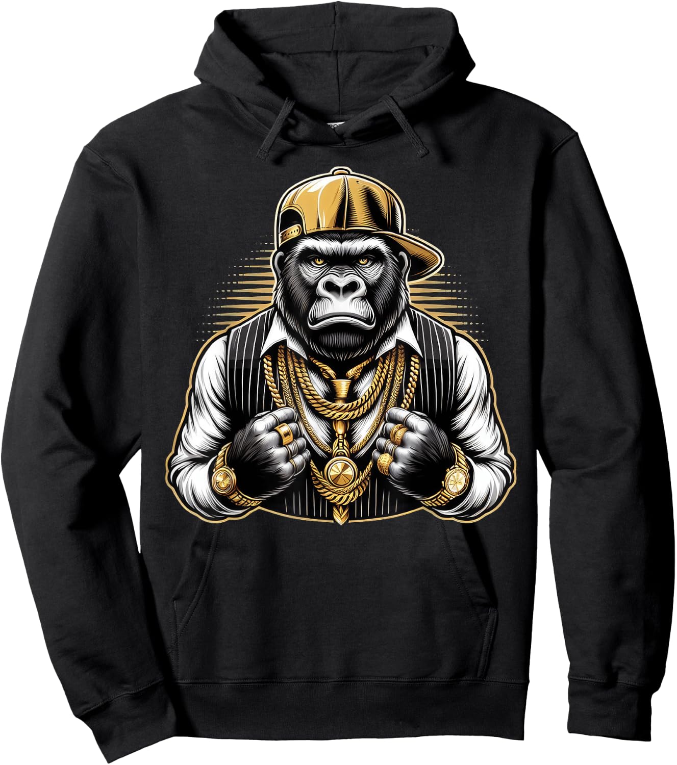 Rapper , black Hoodie - Hoodie | Black