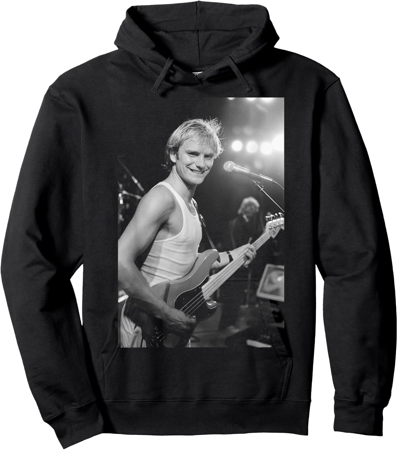 Sting, singer of The Police, on American tour in 1980 Hoodie - Hoodie | Black