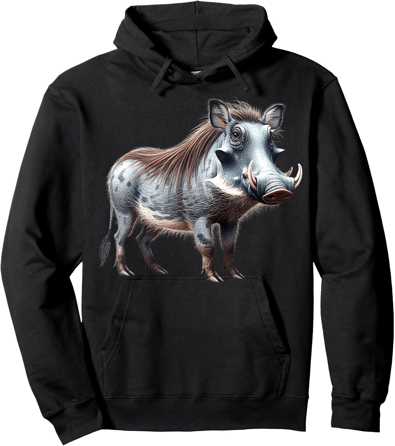 Warthog , Black, S Hoodie - Hoodie | Black