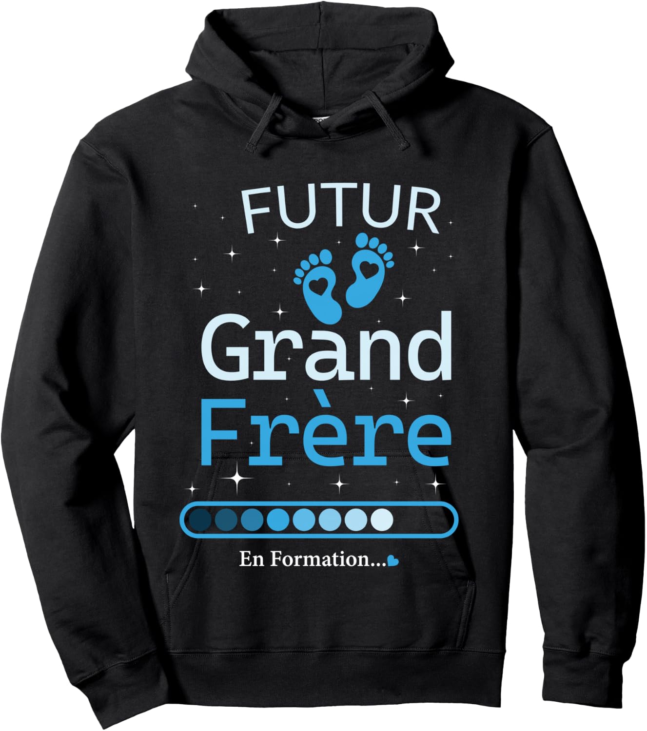 Future Big Brother In Training Gift Brother , Black, S Hoodie - Hoodie | Black