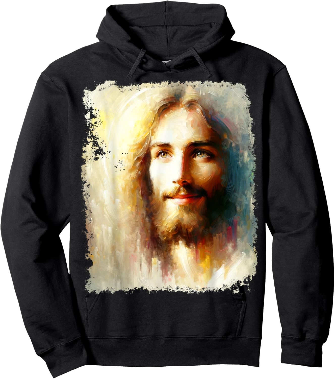 Jesus Christ Head Hoodie - Hoodie | Black