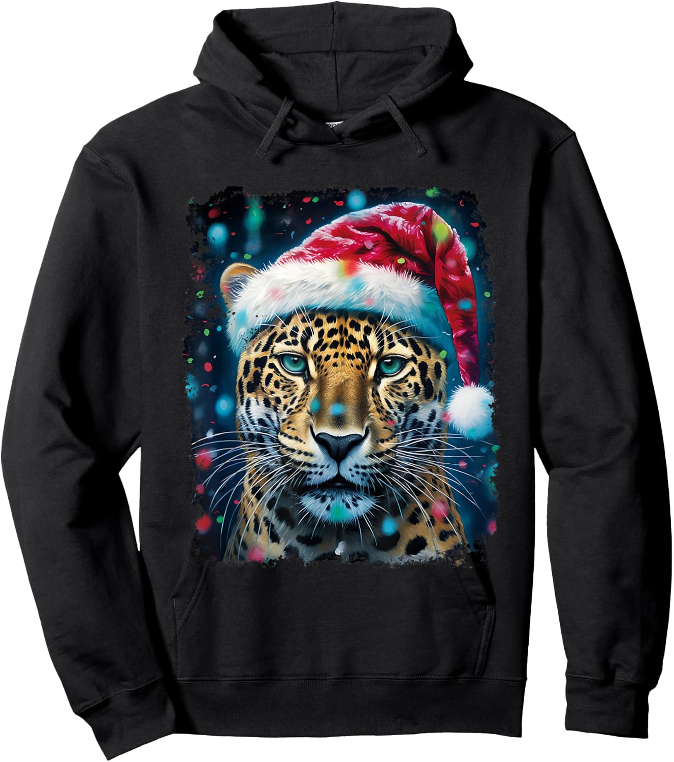 Christmas Jaguar Hoodie - Hoodie | Black