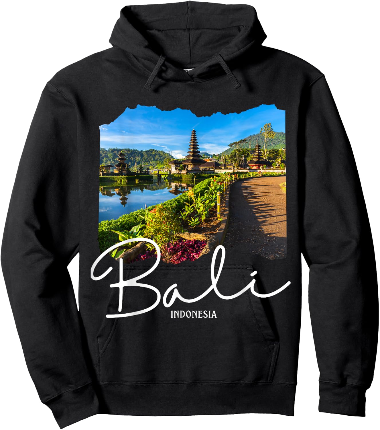 Bali Souvenir Indonesia Souvenir / Bali , Black, S Hoodie - Hoodie | Black