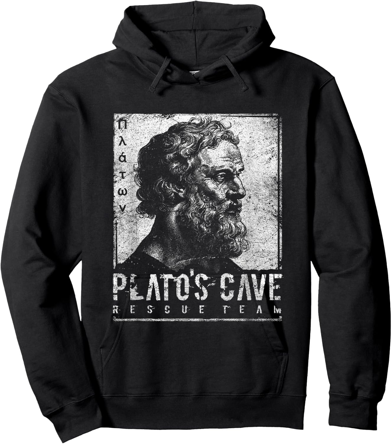 Platos Cave Rescue Team Platons Höhlengleichnis Philosophie Hoodie - Hoodie | Black