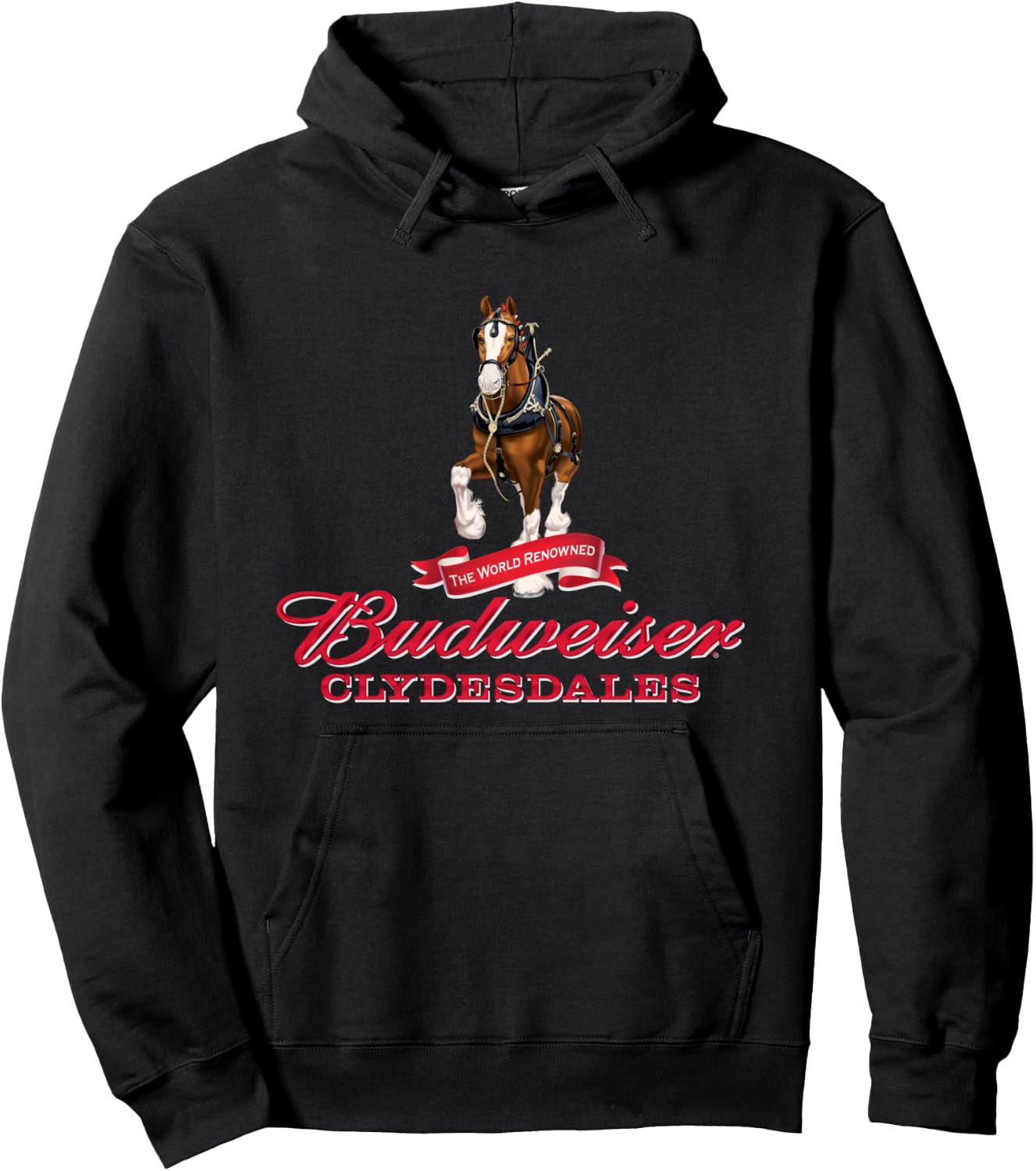 Budweiser 'The World Renowned Clydesdales' Hoodie - Hoodie | Black