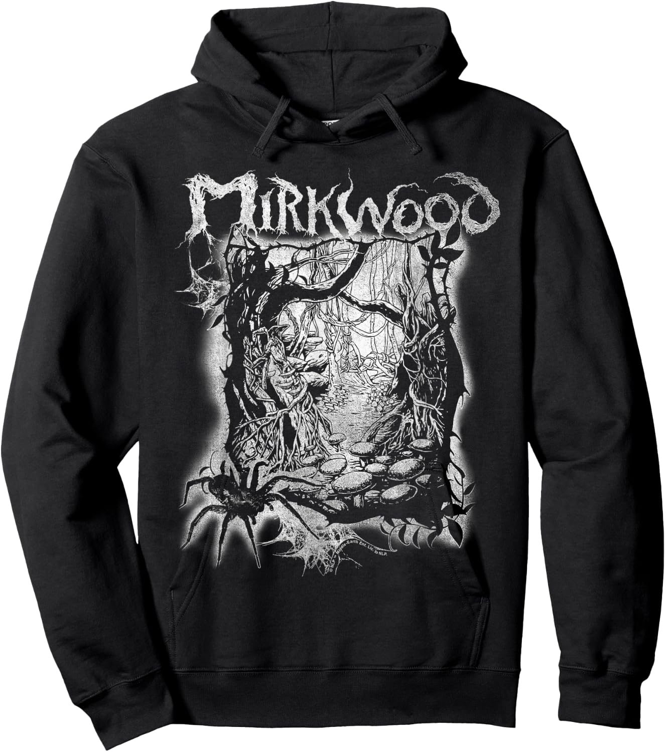 The Hobbit Mirkwood Metal Band Hoodie - Hoodie | Black