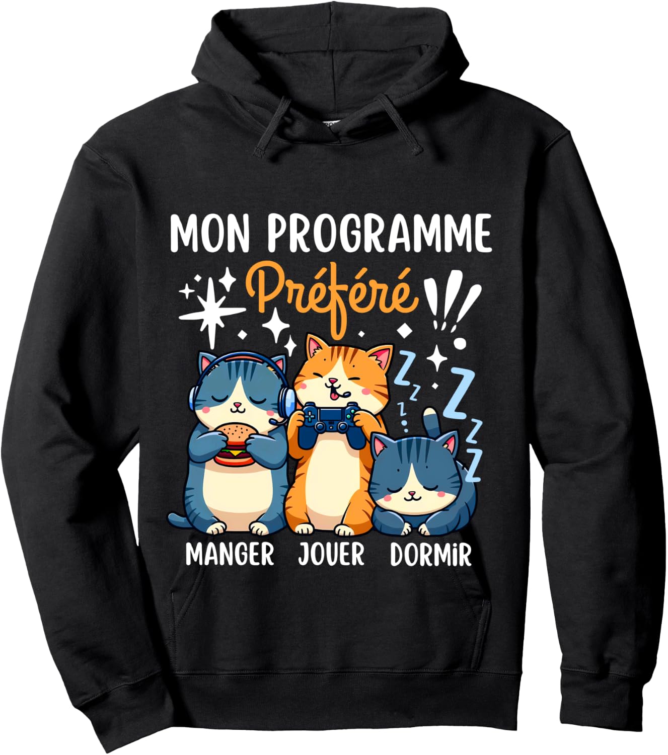 Gift for Teenagers Gamer Boy Geek Humour Christmas , Black, S Hoodie - Hoodie | Black