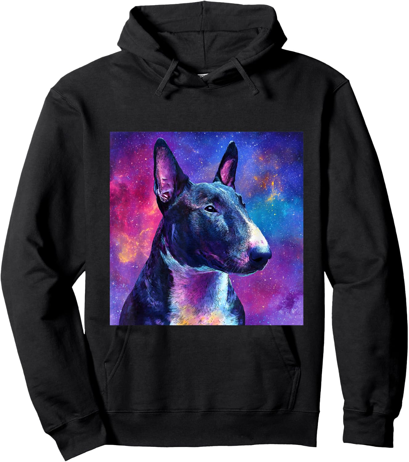 Space Bull Terrier Hoodie - Hoodie | Black