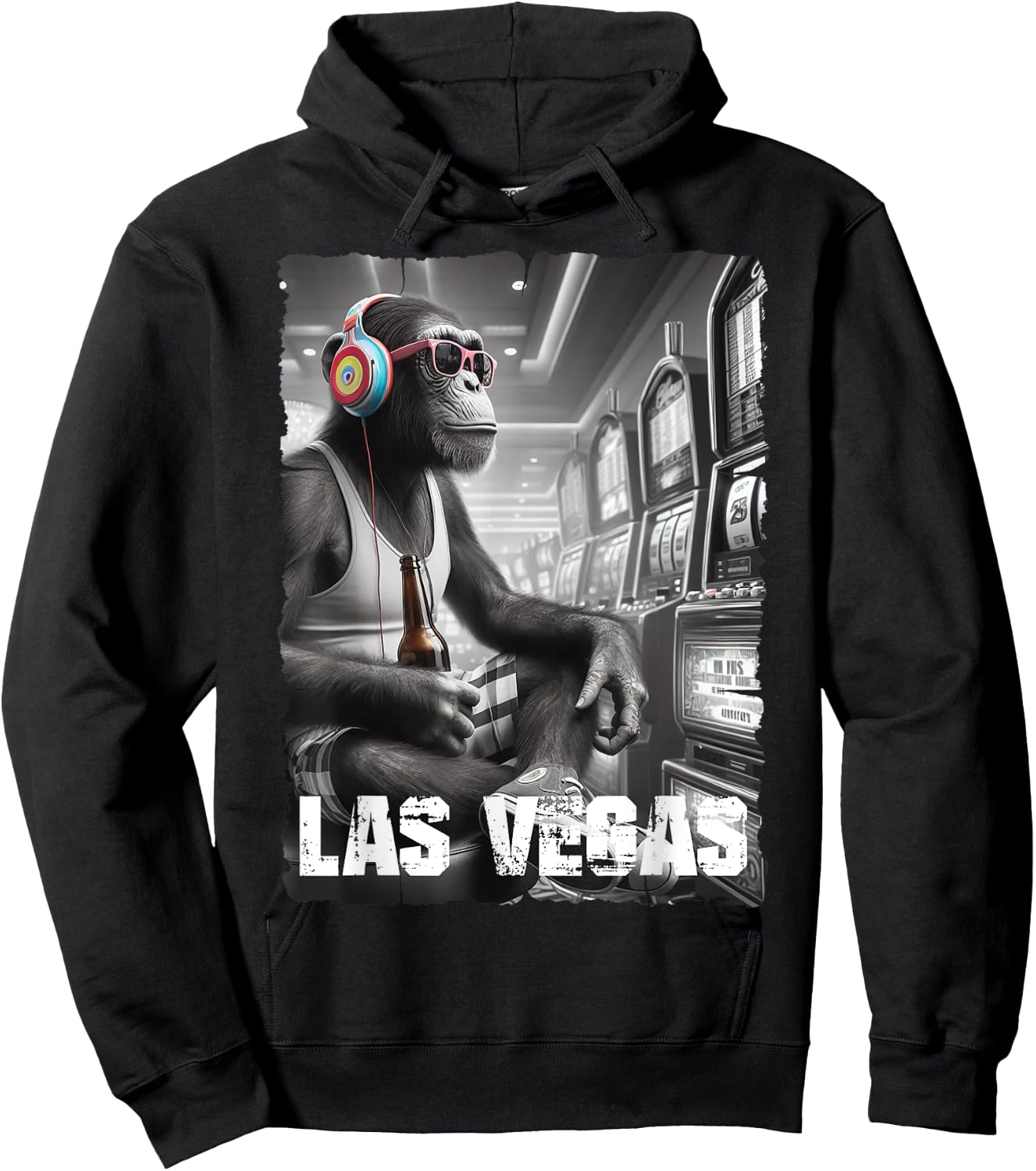 Las Vegas Casino Outfit , Slots, Spielautomat, Poker Hoodie - Hoodie | Black
