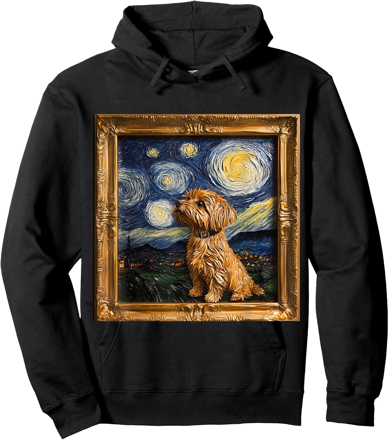 T-Shirt Hoodie - Hoodie | Black