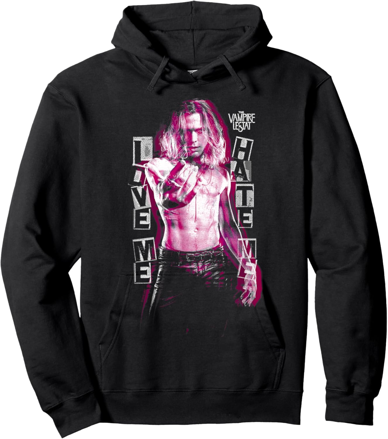 The Vampire Lestat Love Me, Hate Me Hoodie - Hoodie | Black