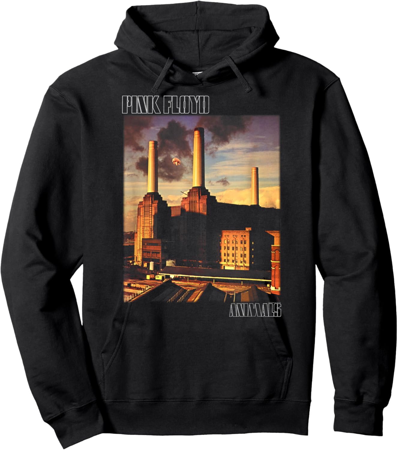 Offizielles Pink Floyd Animals Rock Band Hoodie - Hoodie | Black
