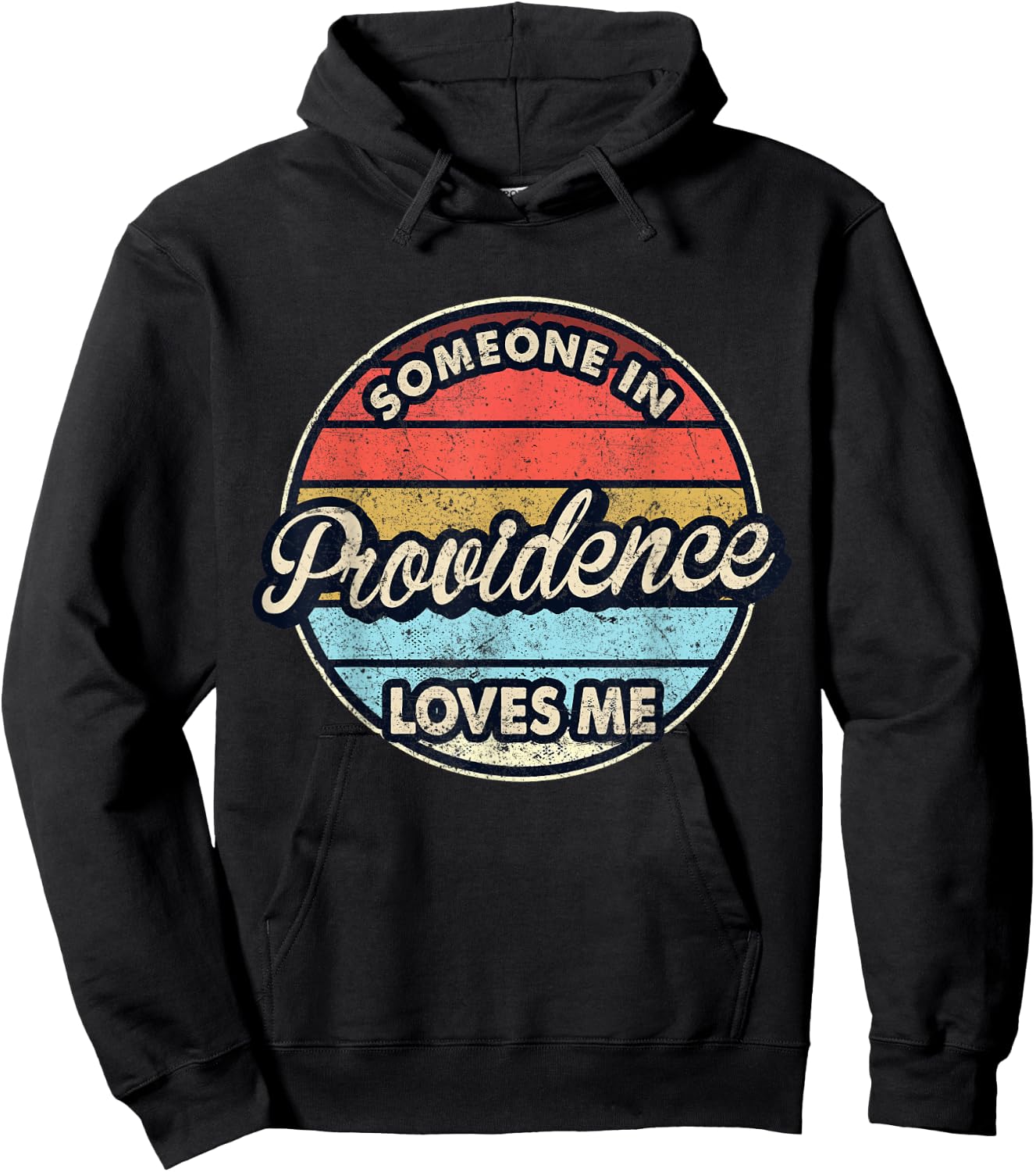 Someone In Providence Loves Me City US USA Hoodie - Hoodie | Black