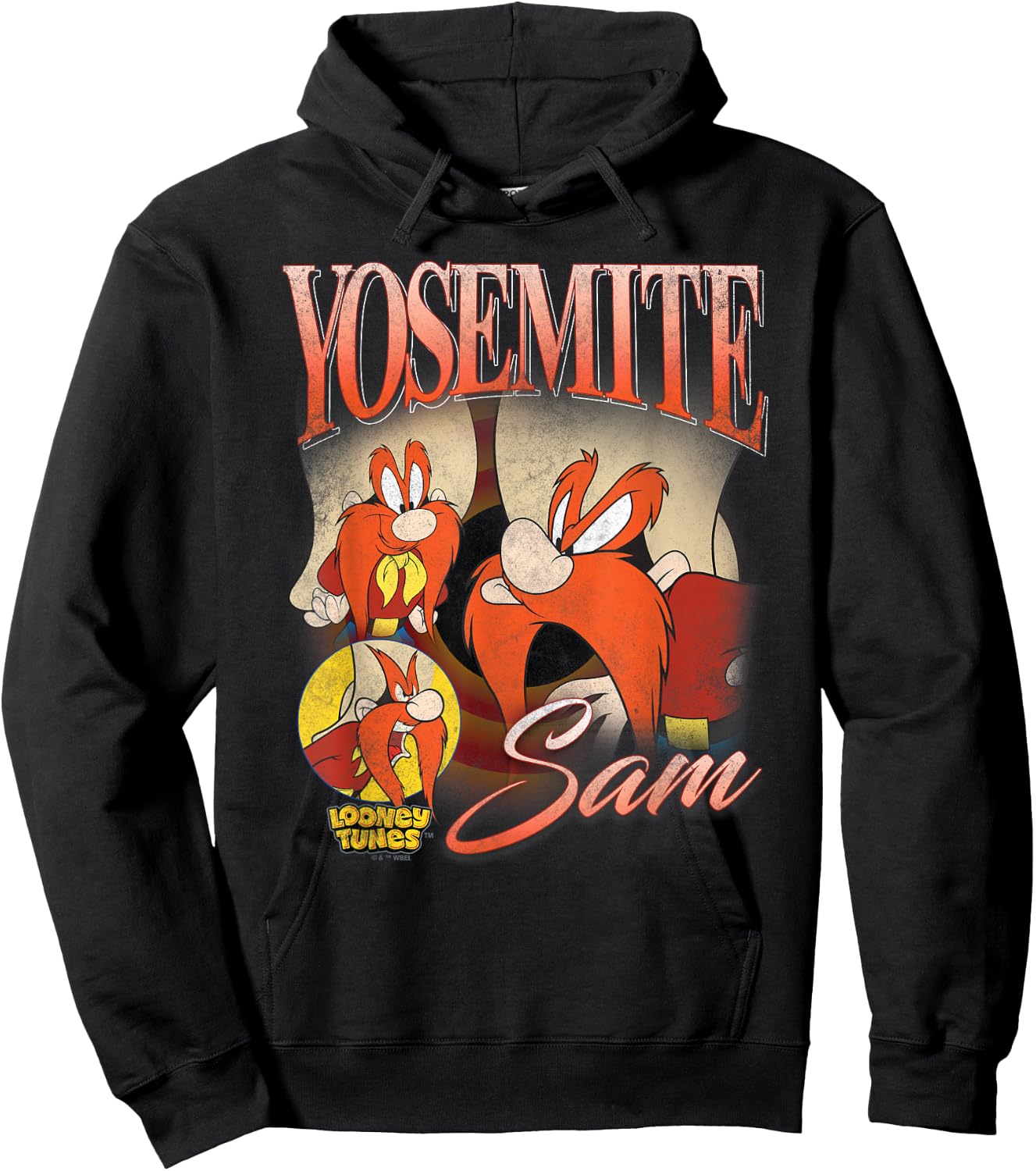 Looney Tunes Bootleg Yosemite Sam Hoodie - Hoodie | Black