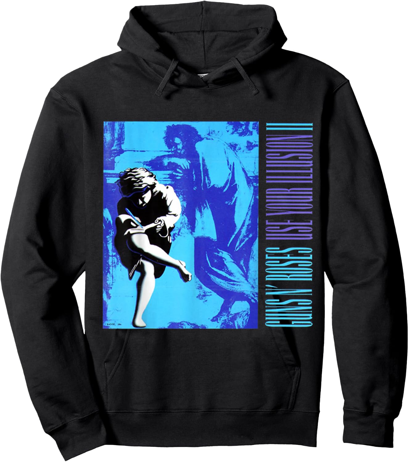 Official Guns N' Roses Use Your Illusion II , black Hoodie - Hoodie | Black