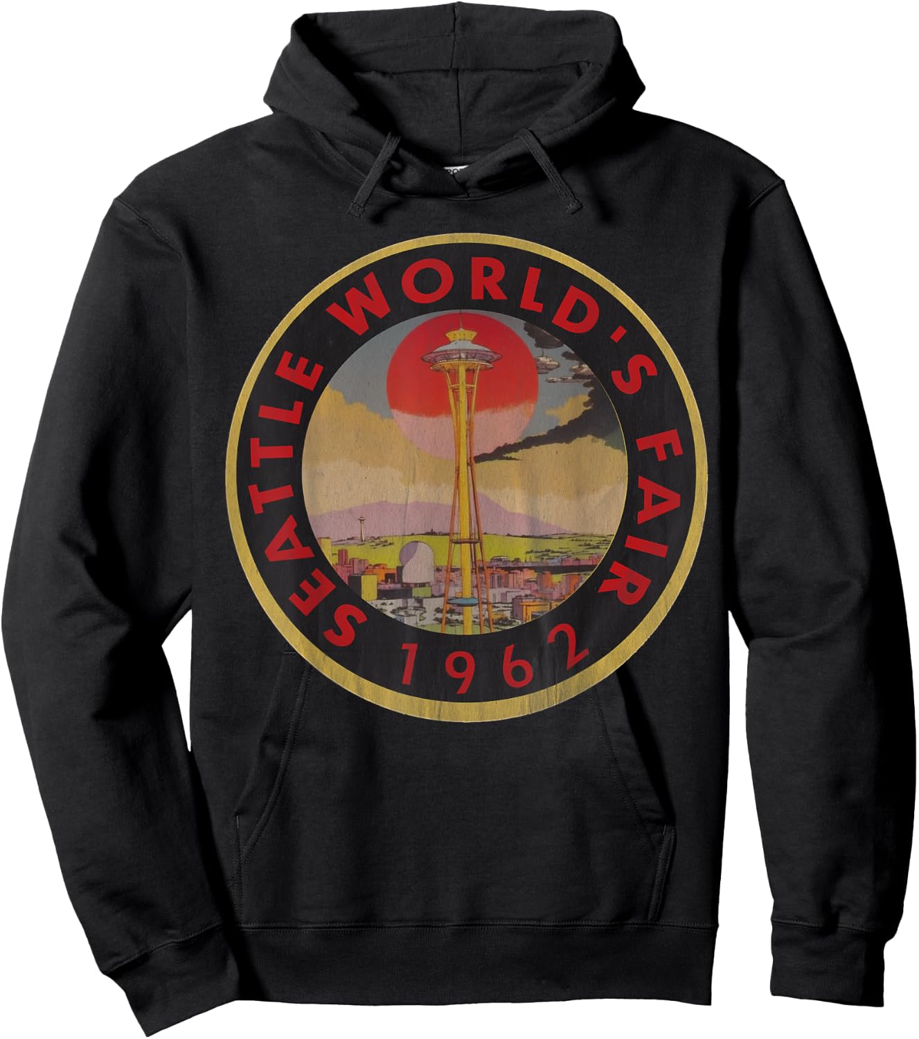 Seattle World's Fair Washington Hoodie - Hoodie | Black