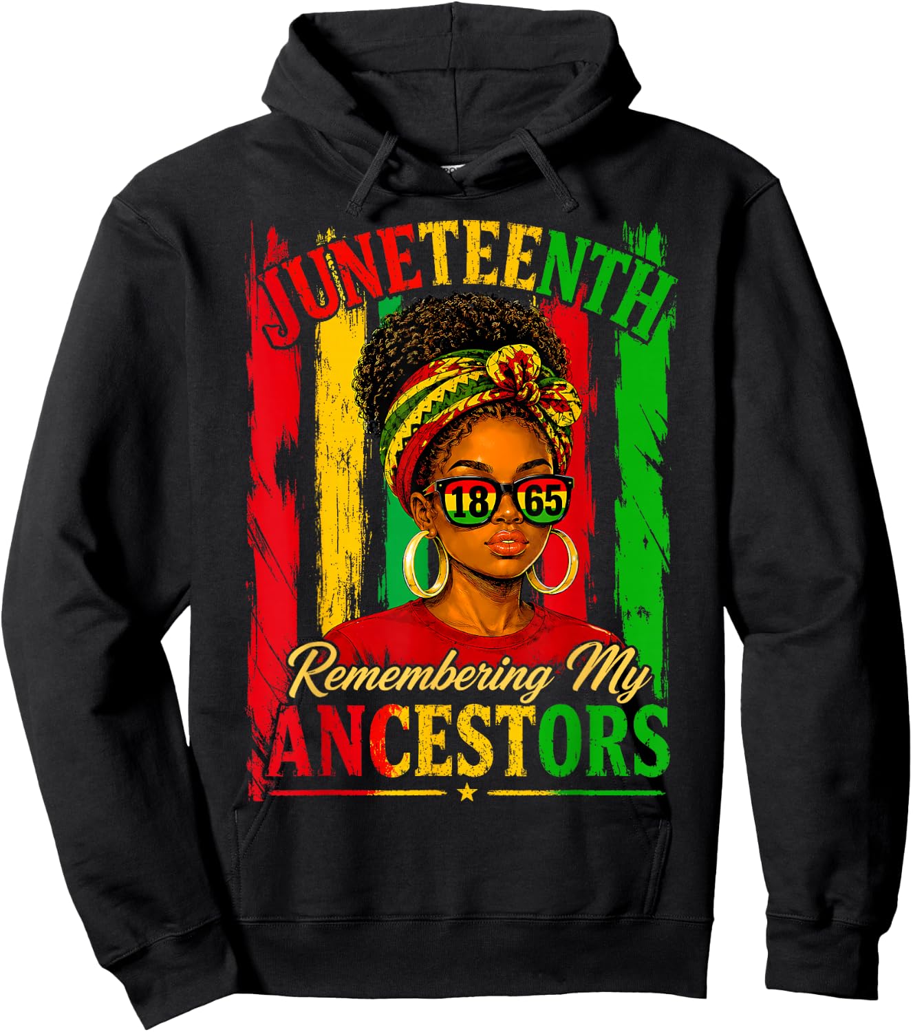 Juneteenth Remembering My Ancestors Black Women Juneteenth Hoodie - Hoodie | Black